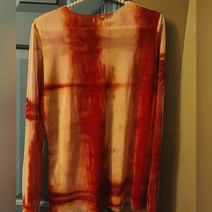 Ladies Tie Dye Long sleeved Top